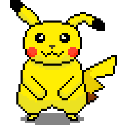 Pikachu Pixel Art by MrTuNNe